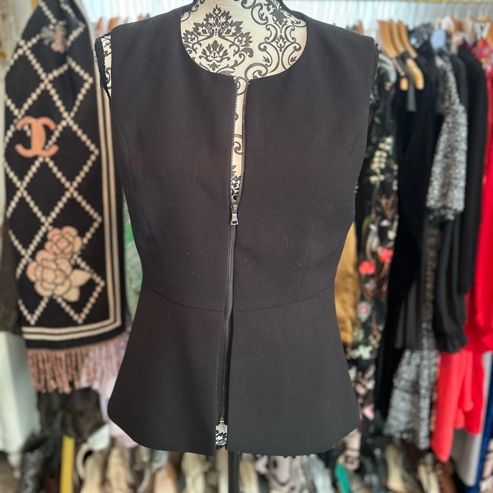 Dressy Zip blouse vest